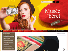 Tablet Screenshot of museeduberet.com